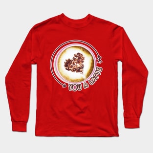 Latte Lovers - Heart Long Sleeve T-Shirt